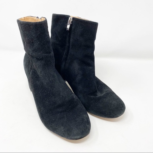 UO Margot Black Suede Boots in Size 10 - Picture 2 of 7